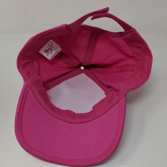 Nickelodeon Girl's Jojo Siwa Strapback Hat Pink One Size Graphic - Picture 9 of 12